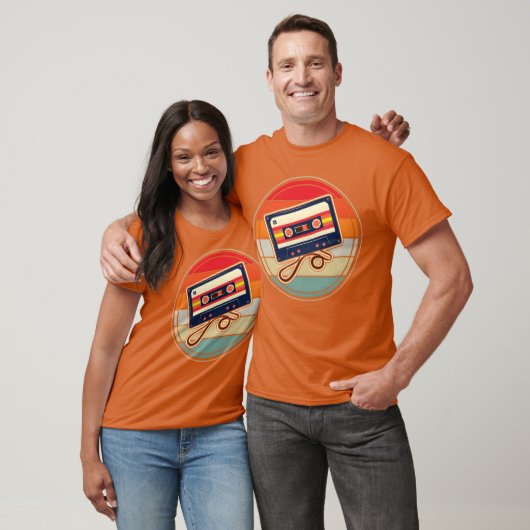 Mitape Cassettes Retro 80s 90s family Tシャツ (ユニセックス)