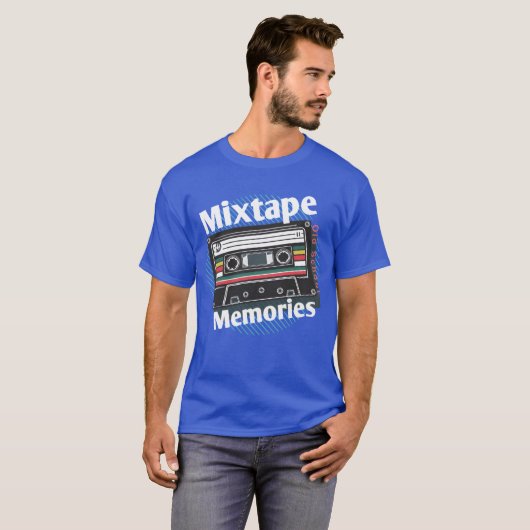 Mitape Memories old school Tシャツ (正面フル)