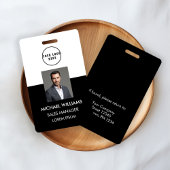 Mitarbeiter Foto-ID Ausweis バッジ