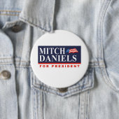 MITCH DANIELS FOR PRESIDENT (バナー) 缶バッジ (インサイチュ)