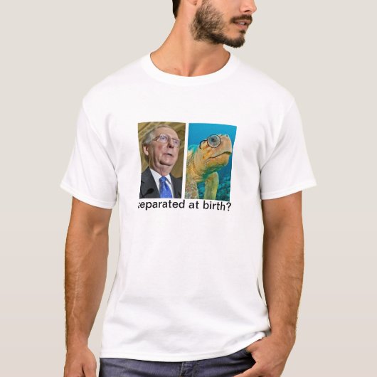 Mitch Mcconnellのカメ Tシャツ (正面)