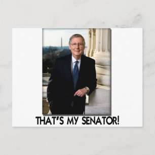 Mitch Mcconnellは、それ私の上院議員です! ポストカード