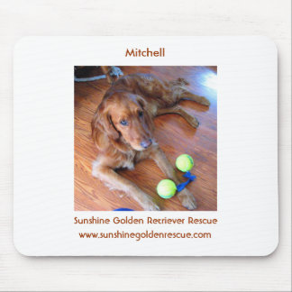 Mitchellのマウスパッド- SunshineGoldenのレトリーバー マウスパッド