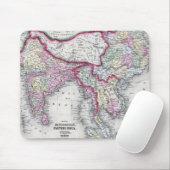 Mitchellの地図|インド、チベット、中国及びSEアジア マウスパッド (マウス)