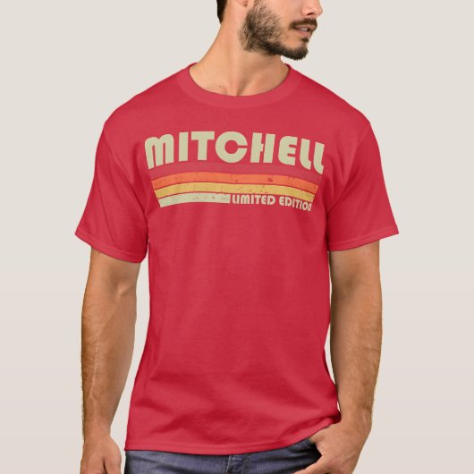 Mitchellの姓 80年代の再会 ファミリー tシャツ (正面)