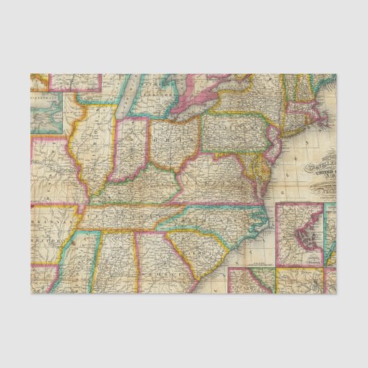 Mitchellの旅行者ガイド 薄葉紙 (正面)