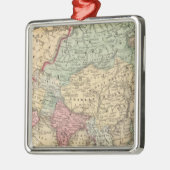 Mitchell著アジアの地図 メタルオーナメント (左)