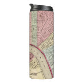 Mitchell著ニュー・オーリンズの地図 タンブラー (回転右)