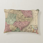 Mitchell著ボストン地図 アクセントクッション (裏面)