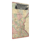 Mitchell著ミネソタの地図 ミニクリップボード (アングル)