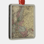 Mitchell著ヨーロッパの地図 メタルオーナメント (右)