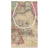 Mitchell著世界のメルカトルのprojの地図 スモールペーパーバッグ (裏面)