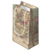 Mitchell著世界のメルカトルのprojの地図 スモールペーパーバッグ (正面アングル)