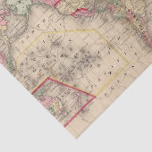 Mitchell著世界のメルカトルのprojの地図 薄葉紙 (詳細)