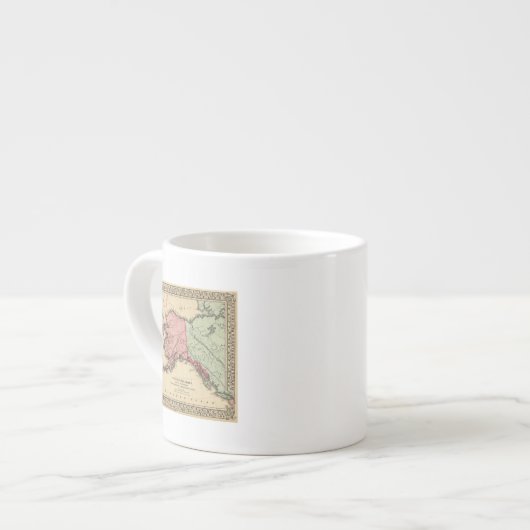 Mitchell著NWアメリカの地図 エスプレッソカップ (正面左)