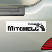 Mitchell! バンパーステッカー (車上)