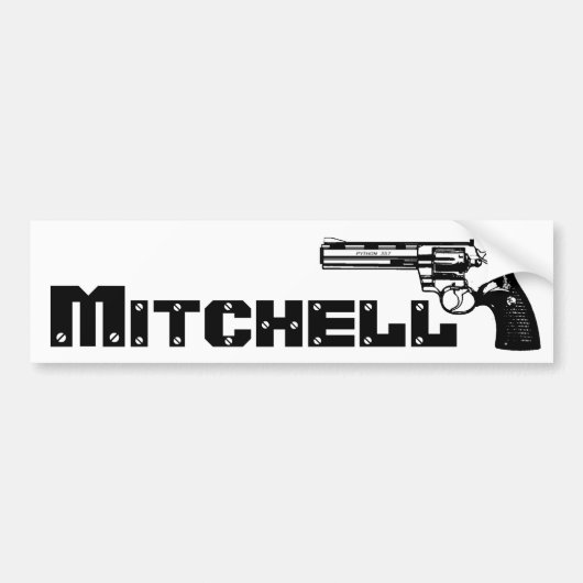 Mitchell! バンパーステッカー (正面)