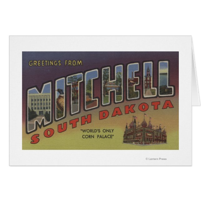Mitchell, South Dakota – 大きな文字のシーン (正面横)