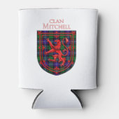 Mitchell Tartan Scottish Plaid Lion Rampant 缶クーラー (正面)