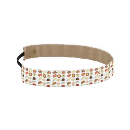 MITHAIクラシックインディアンベンガルパキスタンスイーツフード アスレチックヘッドバンド (左)