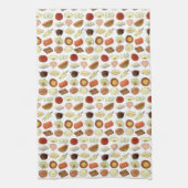 MITHAIクラシックインディアンベンガルパキスタンスイーツフード キッチンタオル (縦)