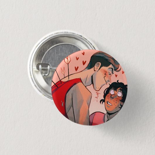 mitjoのvdayボタン 缶バッジ (正面&裏面)