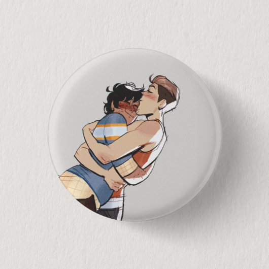 mitjoはボタンを取ります 缶バッジ (正面)