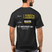 MITM第1記念日ショーの特集号のTシャツ Tシャツ (裏面)