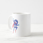 Mitochondriaの人 コーヒーマグカップ (正面左)