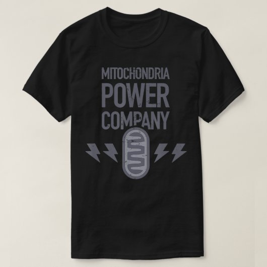 Mitochondria Biology Teacher  Animal Cell Mitochon Tシャツ (デザイン正面)