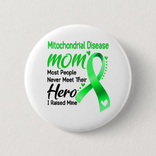 Mitochondrial Disease Awareness Month Ribbon Gifts 缶バッジ