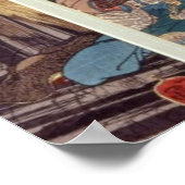 Mitsukini Defying the Skeleton Spectre, c.1845 ポスター (角)