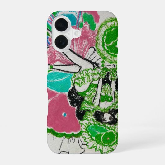 mitsunavinilo iPhone 16ケース (裏面)