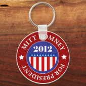 Mitt Romney氏（2012年社長代理） キーホルダー (正面)