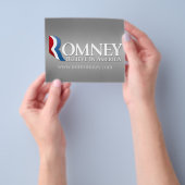 Mitt Romney氏（2012年社長代理） チラシ (手)