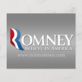 Mitt Romney氏（2012年社長代理） チラシ (正面)
