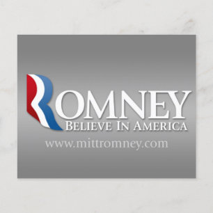 Mitt Romney氏（2012年社長代理） チラシ