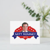 Mitt Romney 2012社長代行 ポストカード (スタンド正面)