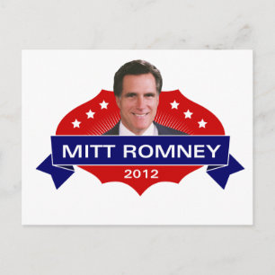 Mitt Romney 2012社長代行 ポストカード