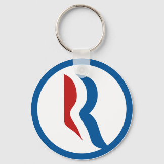 Mitt Romney "R"ロゴ キーホルダー