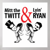 Mitt the TwittとLyin' Ryan ポスター (正面)