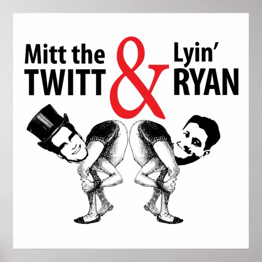 Mitt the TwittとLyin' Ryan ポスター (正面)