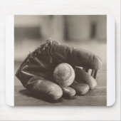 Mitt.tifのMES01BWD1球 マウスパッド (正面)