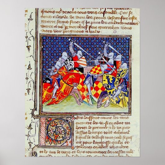 Mittelalterliche Buchmalerei  ポスター (正面)