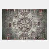 Mittelalterlicher Gotik ラッピングペーパーシート (正面3)