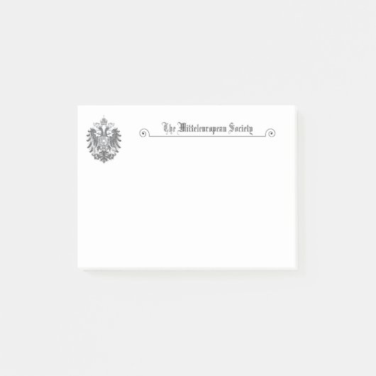 Mitteleuropean Society Post-It ポストイット (正面)