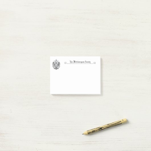Mitteleuropean Society Post-It ポストイット (デスク上)