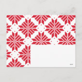 Mitten MIからの温かく穏やかな挨拶 シーズンポストカード (裏面)