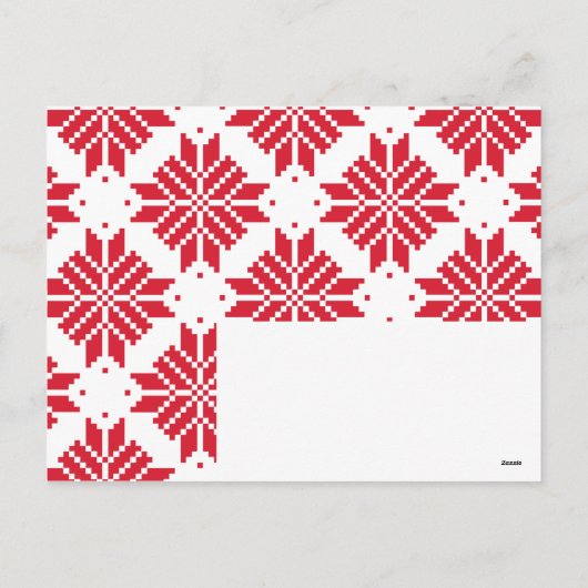 Mitten MIからの温かく穏やかな挨拶 シーズンポストカード (裏面)