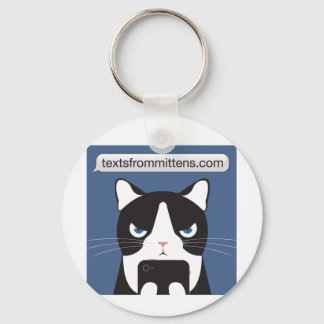 Mittens Basic Keychainの文字 キーホルダー